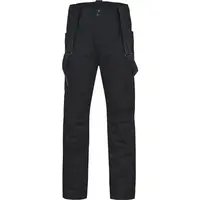 Hannah ALECIO Pánské lyžařské kalhoty pro plnoštíhlé, černá, velikost