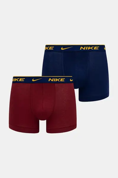 Boxerky Nike 2-pack bílá barva, 0000KE1085