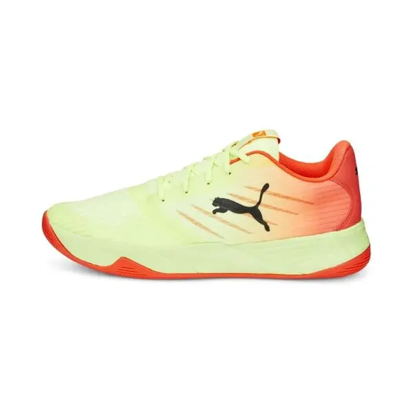 Puma ACCELETE PRO Pánská sálová obuv, žlutá, velikost 41