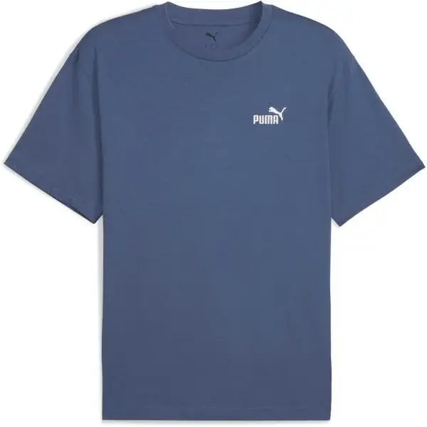 Puma ESSENTIALS RELAXED SMALL NO 1 LOGO TEE Pánské triko, modrá, velikost