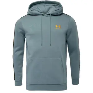 Under Armour ICON FLEECE TAPING Pánská mikina, světle modrá, velikost M