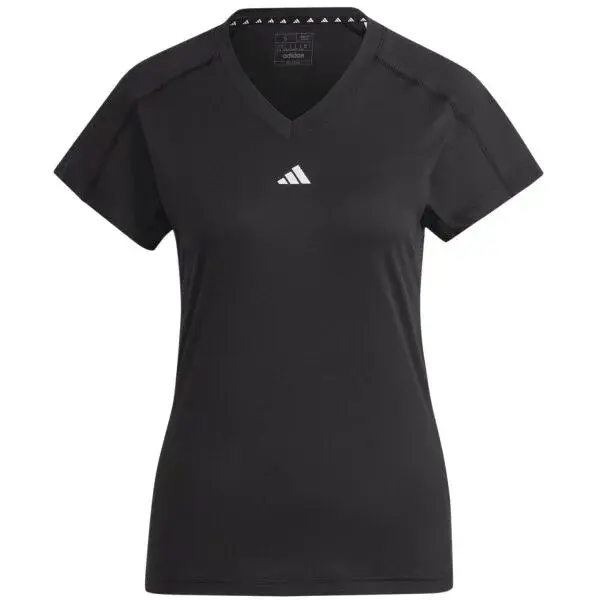 adidas TRAIN ESSENTIALS TEE Dámské tréninkové tričko, černá, velikost