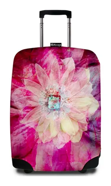 Potah na kufr REAbags 9043 Bohemian Rose