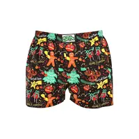 Styx Pánské trenky art klasická guma Vánoce ozdoby (A1754) L