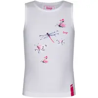 LOAP BESLANA Dívčí tílko, bílá, velikost 146-152