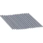 Arcore ART 16 Reflexní tyčinky do výpletu, stříbrná, velikost