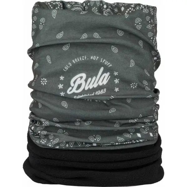 Bula VECTOR FLEECE EDGE TUBE Nákrčník, šedá, velikost