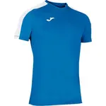 Joma ACADEMY T-SHIRT M/C Pánské sportovní triko, modrá, velikost XXXS