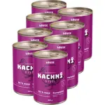 LOUIE KACHNÍ S RÝŽÍ 8x 400 G Psí konzervy, fialová, velikost