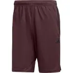 adidas TRAIN ESSENTIALS PIQUÉ 3-STRIPES SHORTS Pánské tréninkové kraťasy, vínová, velikost XXL