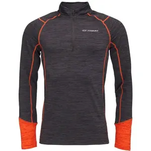 TRIMM CLINIC Pánská mikina, tmavě šedá, velikost XXXL