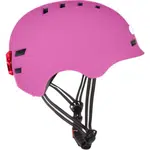 BLUETOUCH HELMET WITH LED Helma, růžová, velikost (58 - 61)