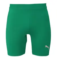 Puma LIGA BASELAYER SHORTS Pánské kraťasy, zelená, velikost XXL