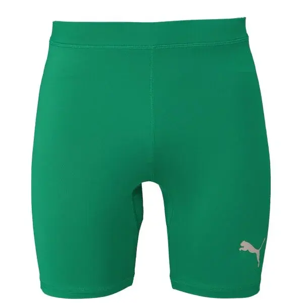 Puma LIGA BASELAYER SHORTS Pánské kraťasy, zelená, velikost XXL