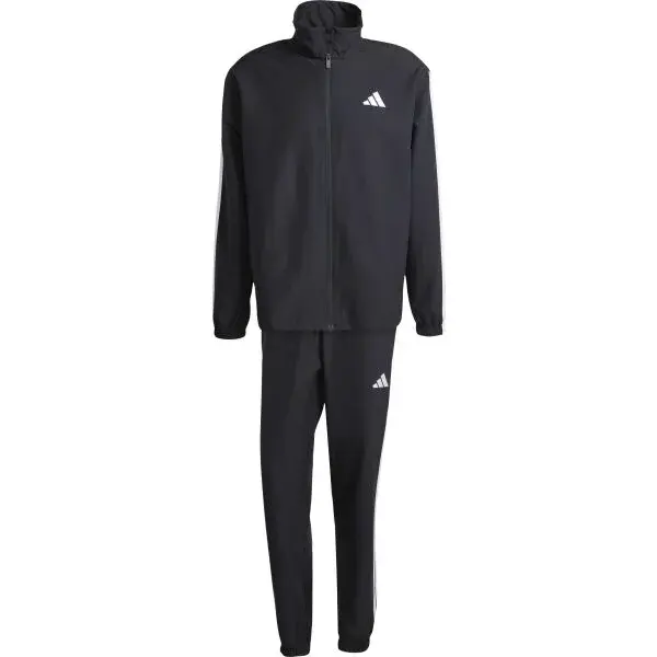 adidas 3-STRIPES TRACKSUIT Pánská tepláková souprava, černá, velikost