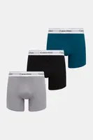 Boxerky Calvin Klein Underwear 3-pack tyrkysová barva, LV00NB4567