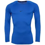 Nike DRI-FIT Pánské termotričko, modrá, velikost