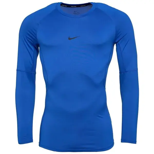 Nike DRI-FIT Pánské termotričko, modrá, velikost