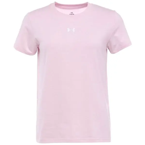 Under Armour OFF CAMPUS CORE Dámské tričko, růžová, velikost S