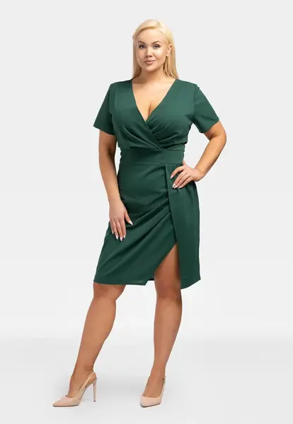Dámske šaty Karko Plus Size