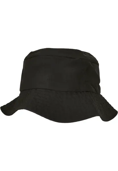 Cap with elastic adjustment bucket black
