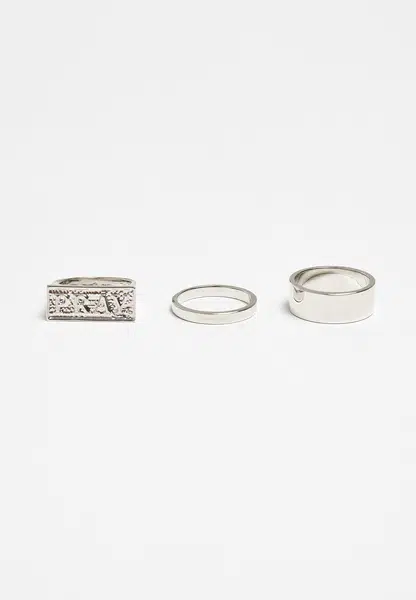 Pray Ring Set - Silver Colors