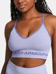 Fialová športová podprsenka Under Armour UA Seamless Low Long