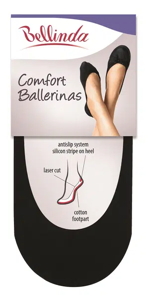Bellinda
COMFORT BALLERINAS - Balerínkové ponožky - čierna