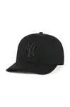 Bavlněná baseballová čepice 47 brand MLB New York Yankees černá barva, B-FHTCH17GWP-BKB