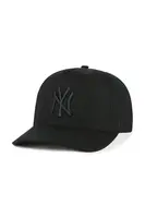 Bavlněná baseballová čepice 47 brand MLB New York Yankees černá barva, B-FHTCH17GWP-BKB