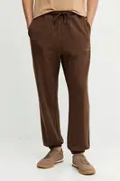 Tepláky Tommy Hilfiger pánské, hnědá barva, UM0UM03627