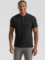 Czarna koszulka męska Iconic Polo 6304400 Friut of the Loom