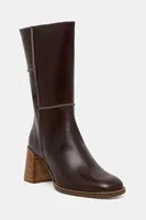 Kožené členkové topánky Billi Bi