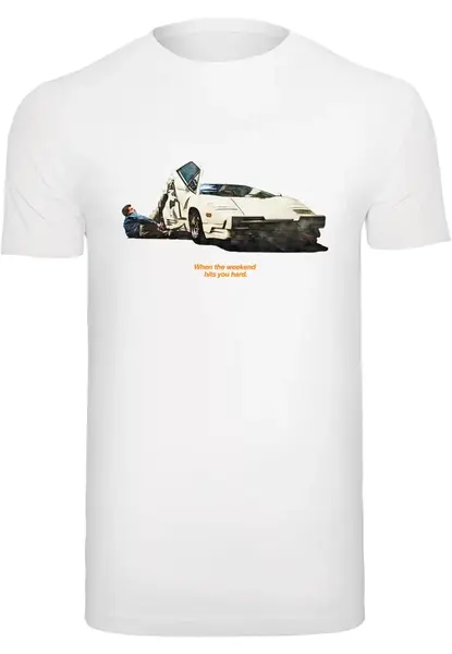 Weekend Wolf Tee white