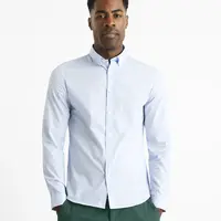 Svetlomodrá pánska formálna košeľa Celio Caop