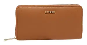 L.CREDI Filippa Wallet L Cognac