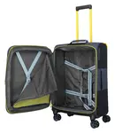 Stredný textilný kufor Travelite Color Craze M Navy