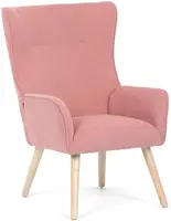 AUTRONIC kreslo ušiak AK-314 PINK2 ružové