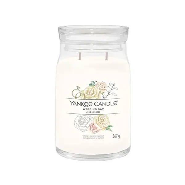 YANKEE CANDLE vonná sviečka 567g Wedding Day