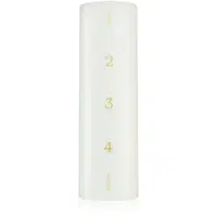 ester & erik advent pure white dekorativní svíčka 6x20 cm