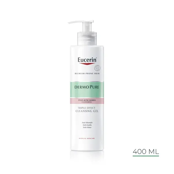 Eucerin DERMOPURE Exfoliačný čistaci gél s trojitým účinkom na tvár & telo