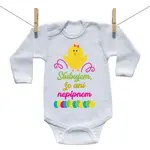 Boodyy Body s dlhým rukávom Sľubujem, že ani nepípnem 74 (6-9 mesiacov)