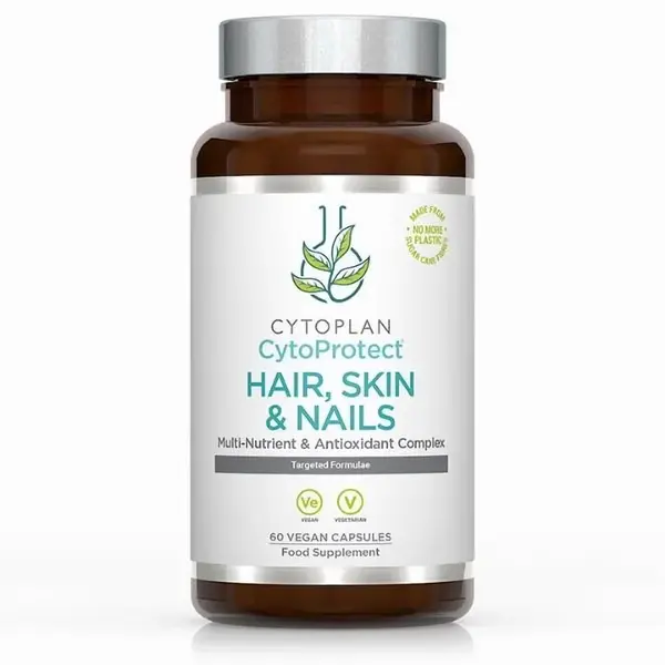 CytoProtect - vitamíny a minerály na vlasy, nechty, pleť. Výživný komplex, 60 kapsúl