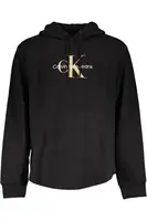 Calvin Klein Archival Monologo Waffle Hoodie Men's Hooded SweatshirtJ30J322701