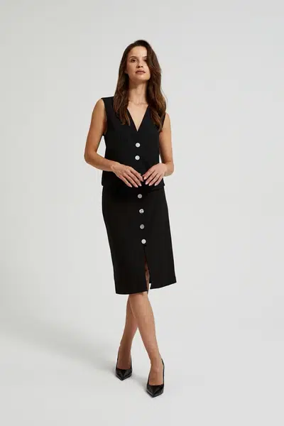 Marisse Women's Skirt Z-Sc-4505 Black