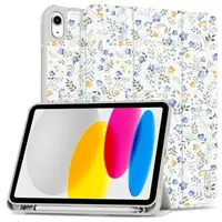 Tech-Protect SC Pen puzdro na iPad 10.9'' 10gen 2022 / 11'' 11gen 2025, spring flowers