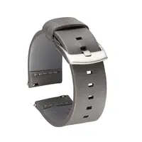 BStrap Fine Leather remienok na Xiaomi Amazfit Bip, gray