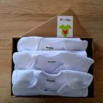 Boodyy Dupačky, biele, 3ks 80 (9-12 mesiacov)