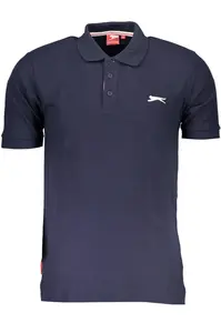 SLAZENGER SHORT SLEEVE POLO SHIRT MAN BLUE