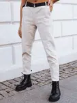 Dámské kalhoty casual RUBY Barva béžová DSTREET